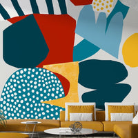 Mural design representing the freedom of thought and expression

