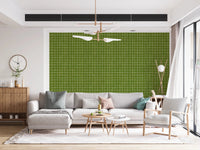 Fresh Green Check Wallpaper⁠