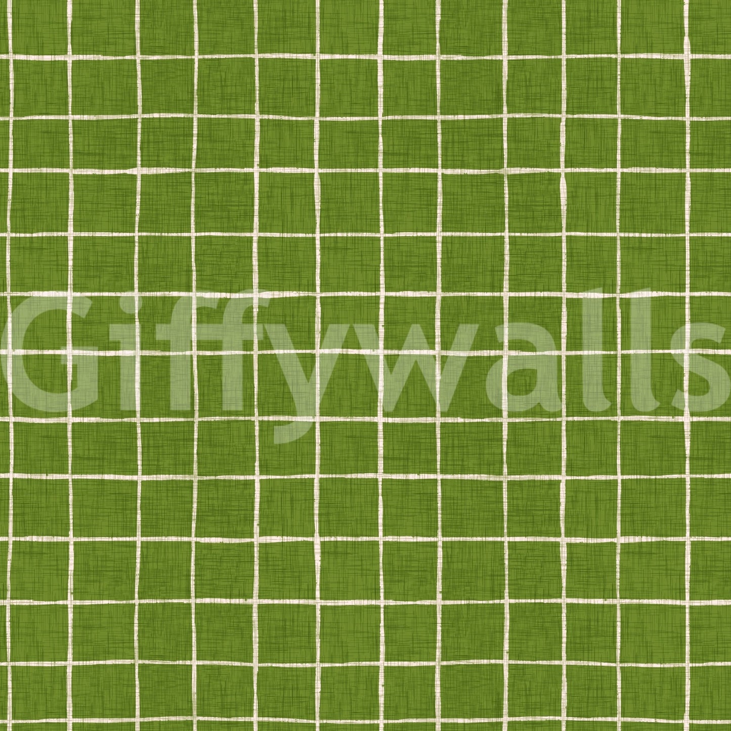 Fresh Green Check Wallpaper⁠