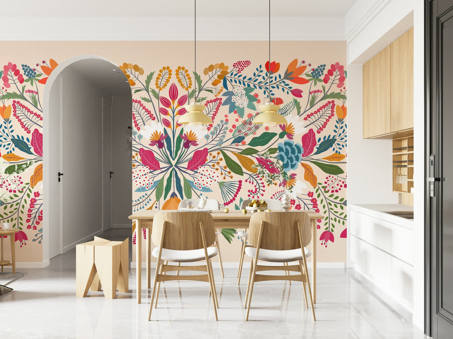 Frida's Garden Wall Mural