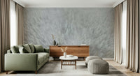 Frozen Canopy landscape, winter wonderland mural wallpaper, icy tree patterns.