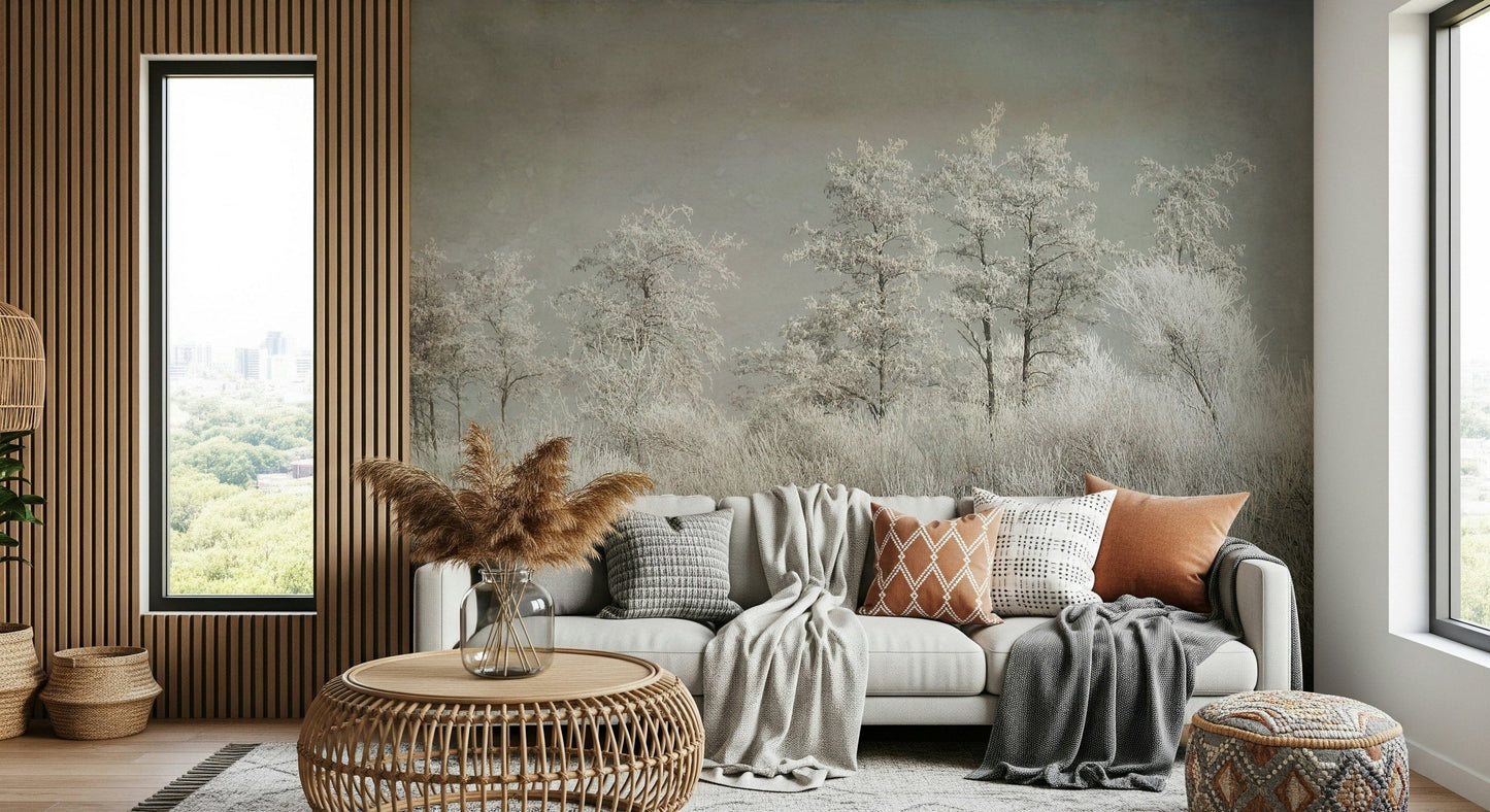Frosted Stillness Wall Mural -1646833