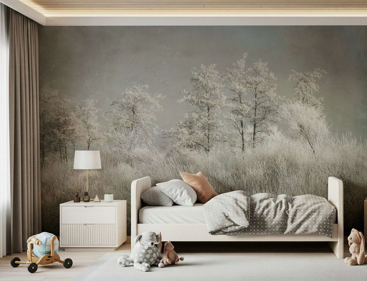 Frosted Stillness Wall Mural -1646833