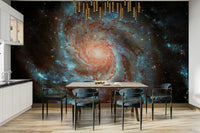 The design has a layered, artistic look with a sense of texture.

