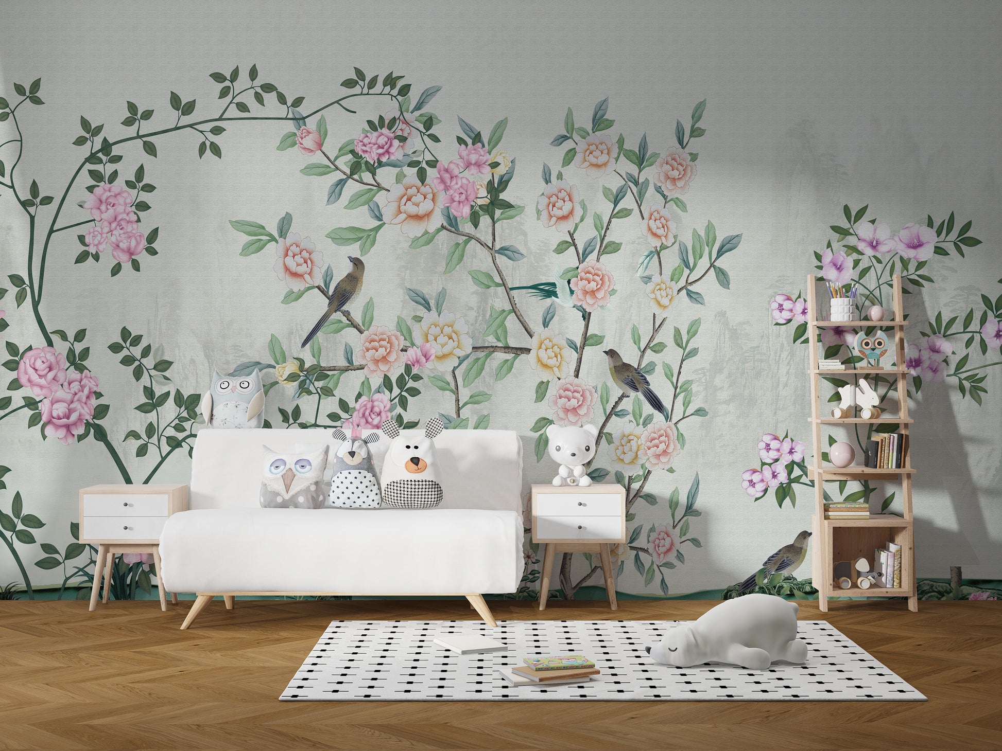 Garden Flowers Based Wallpaper Murals - Giffywalls