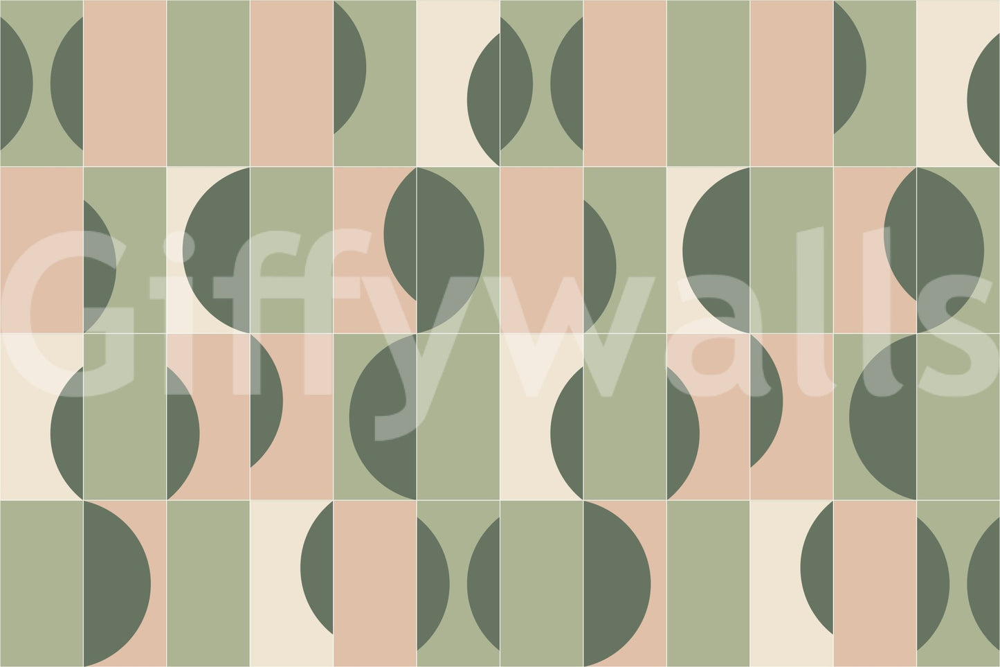 Garden Tiles 02 Wall Mural

