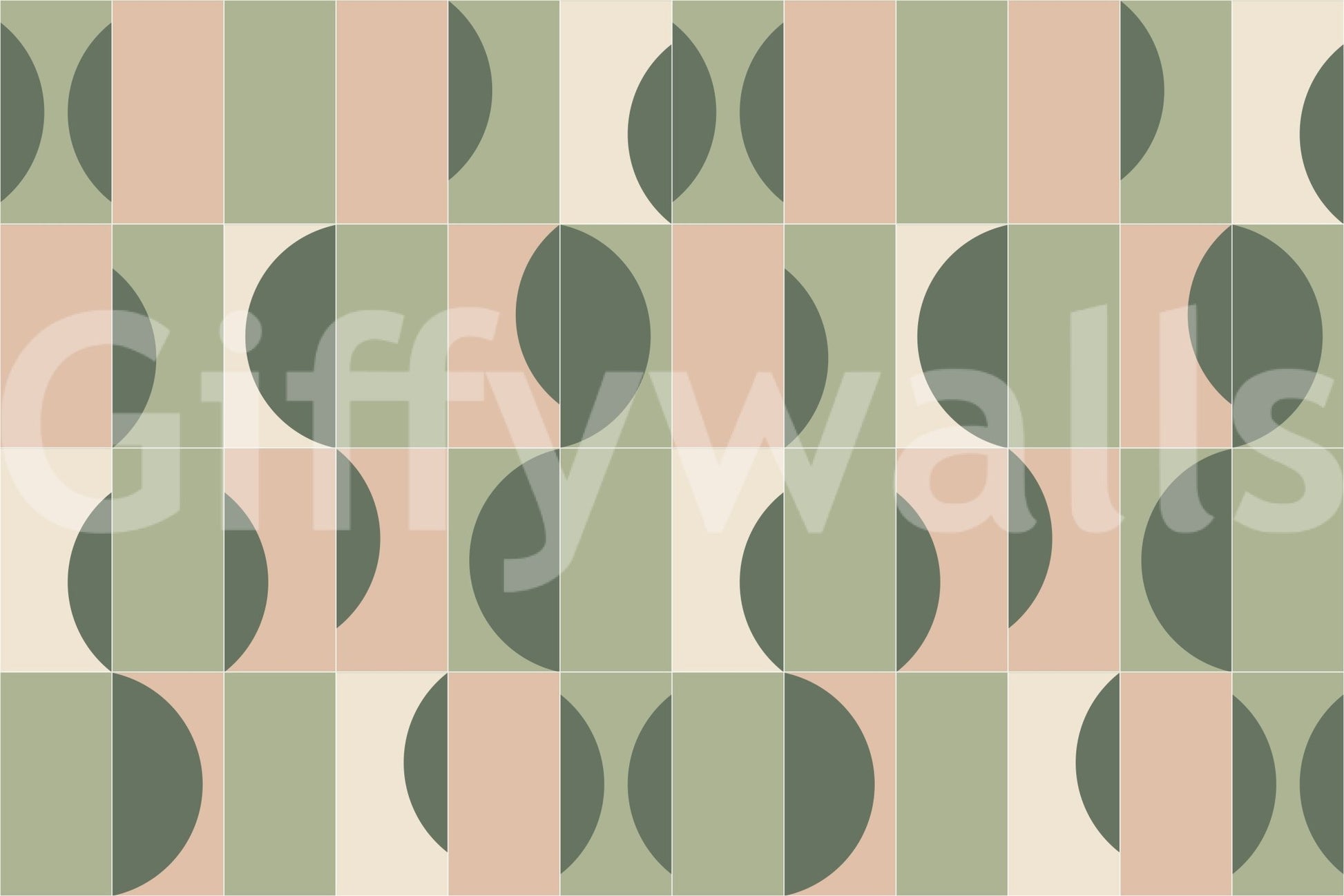 Garden Tiles 02 Wall Mural

