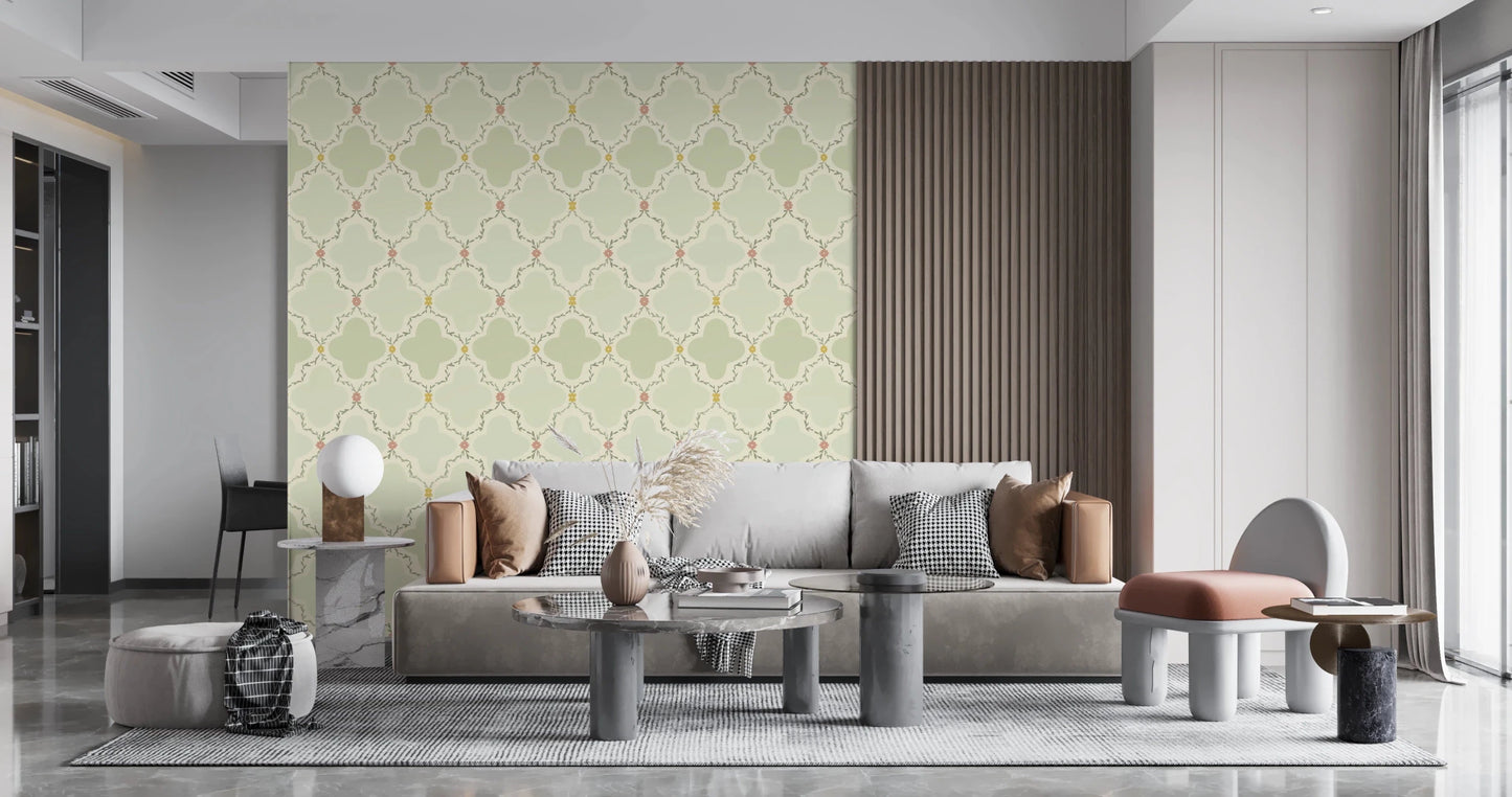 Garden Trellis Wallpaper⁠