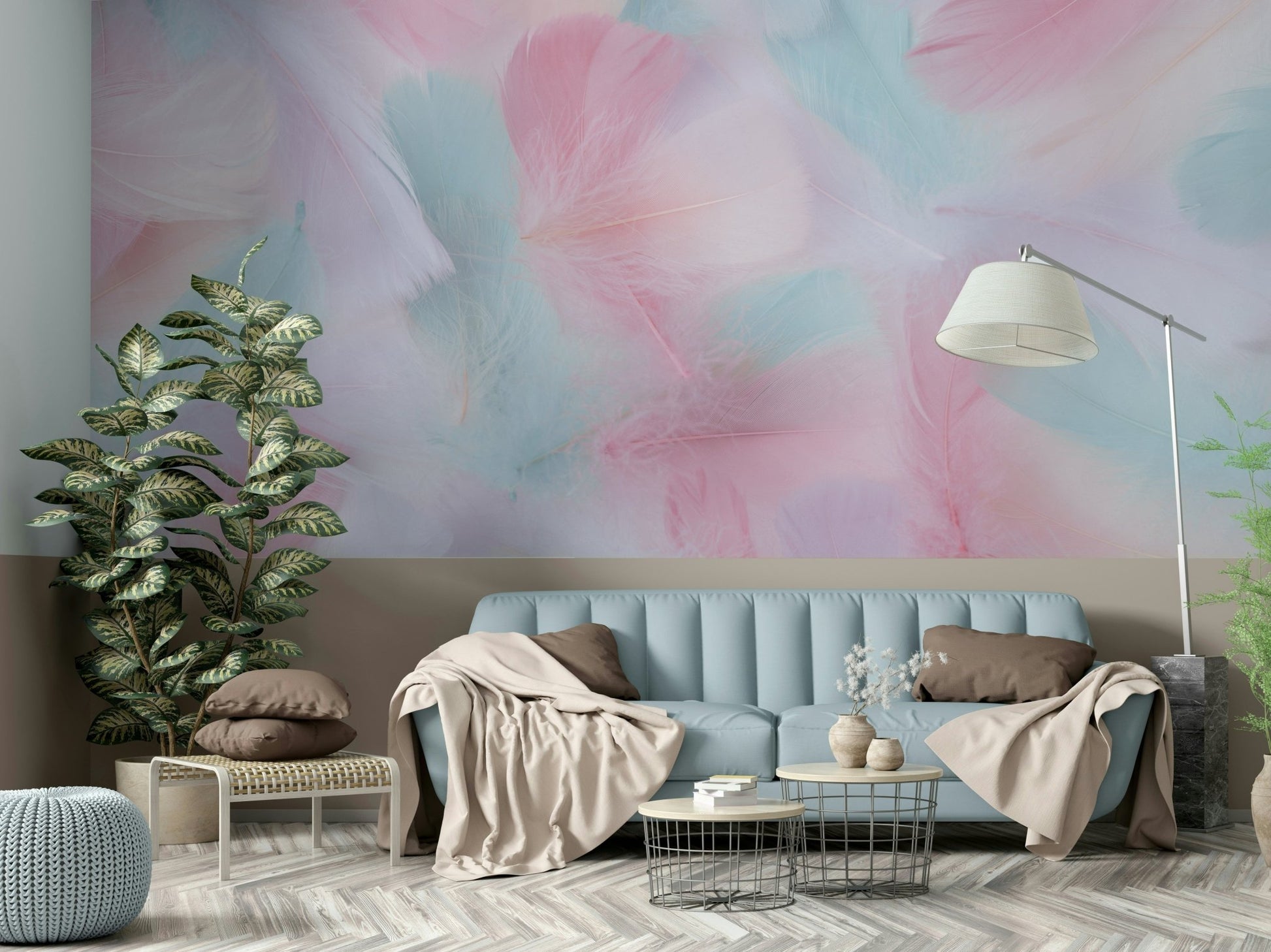 Ethereal lightness and tranquility.

