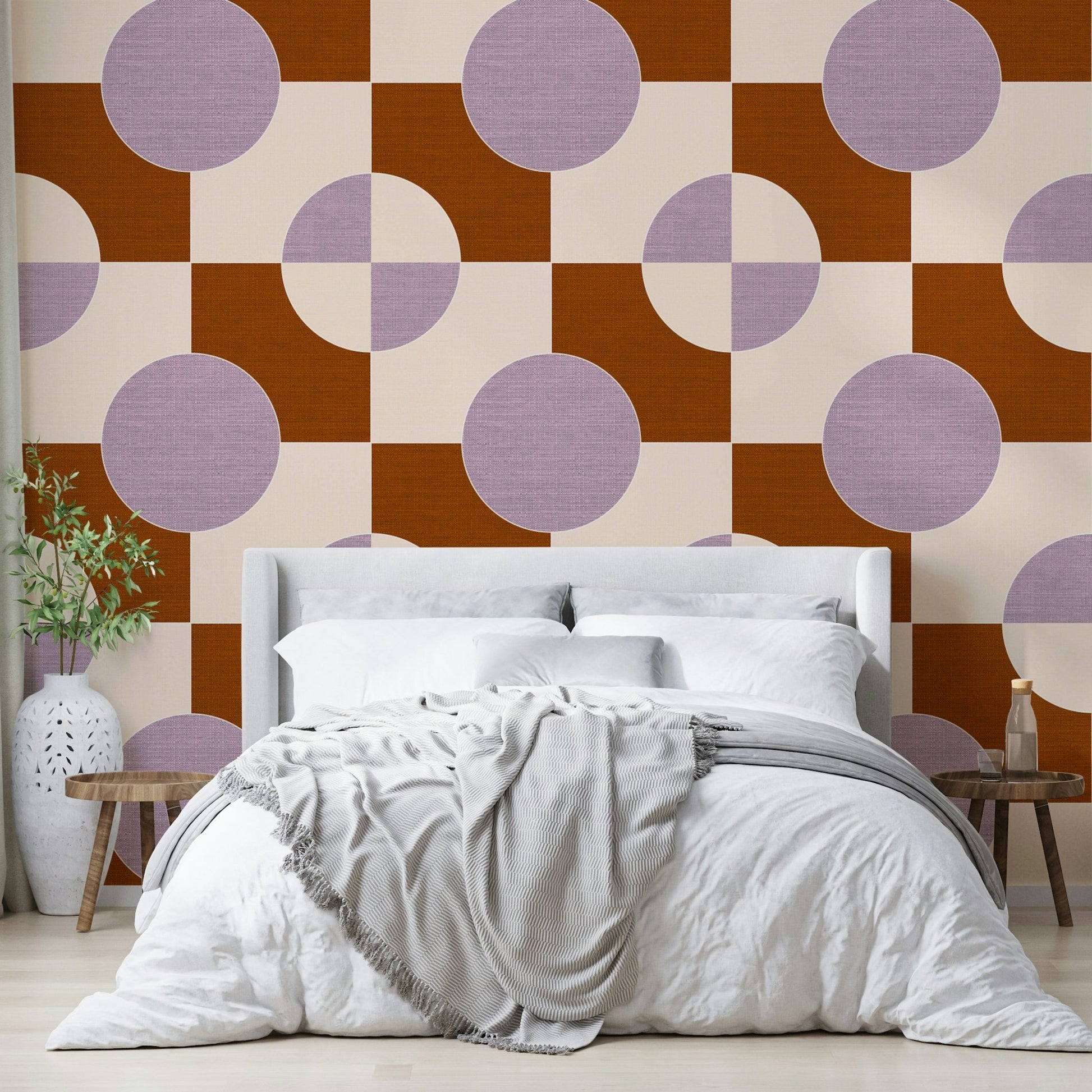 Black and beige geometric design for modern homes

