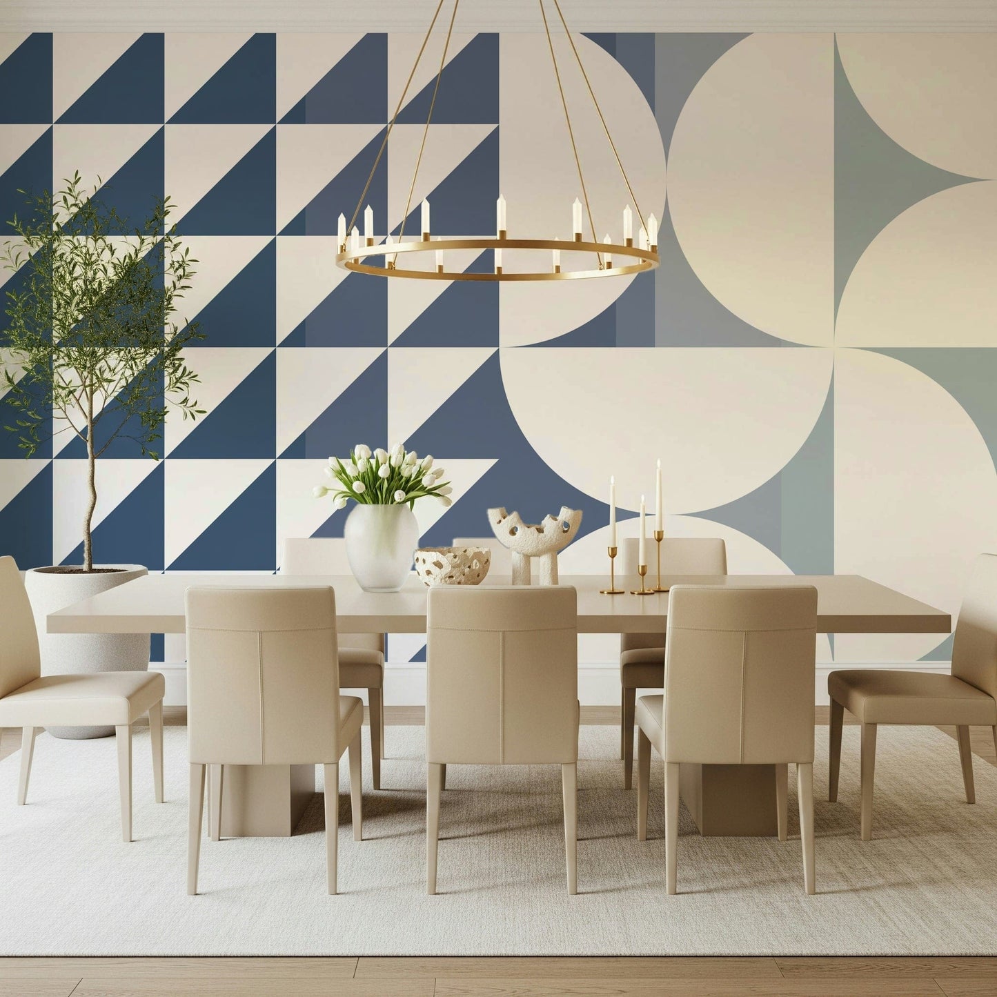 Symmetrical Shift Wall Mural - 2761201