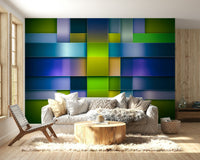 Colorful geometric pattern for office or home
