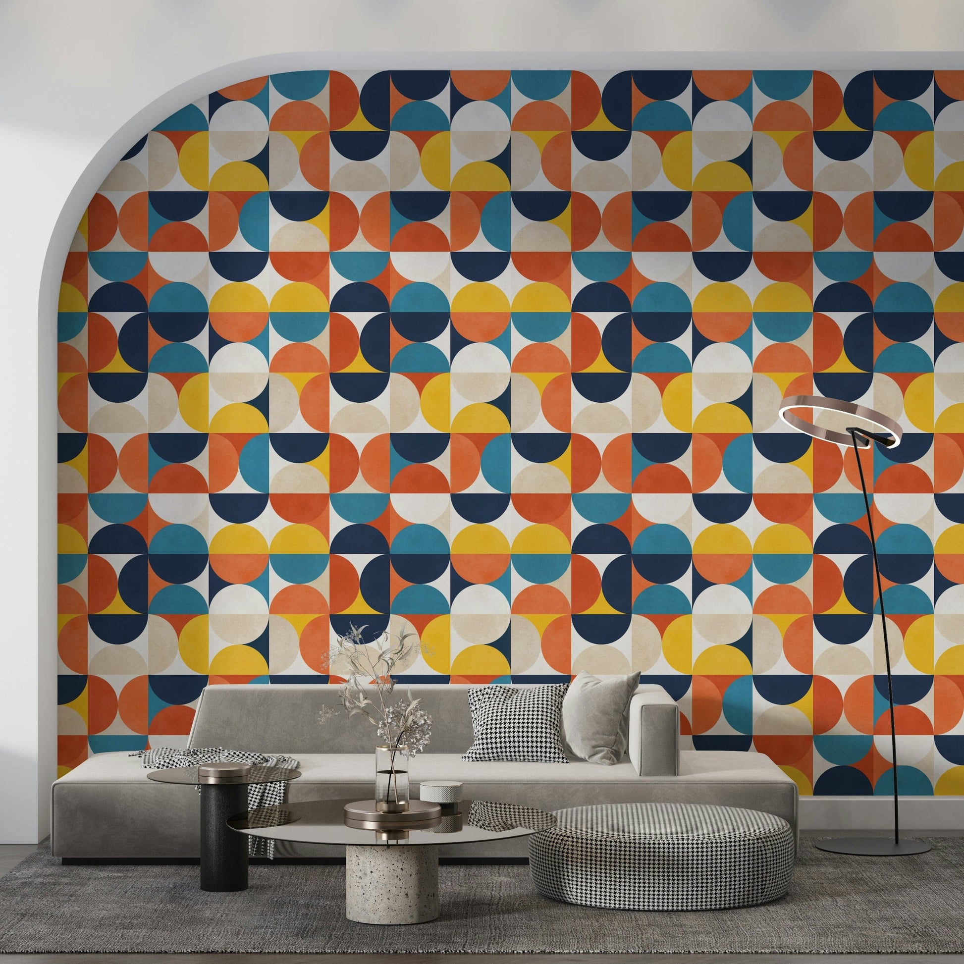 Contemporary Modern Harmony interior wall paper.