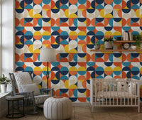 Modern Harmony geometric wall decor.