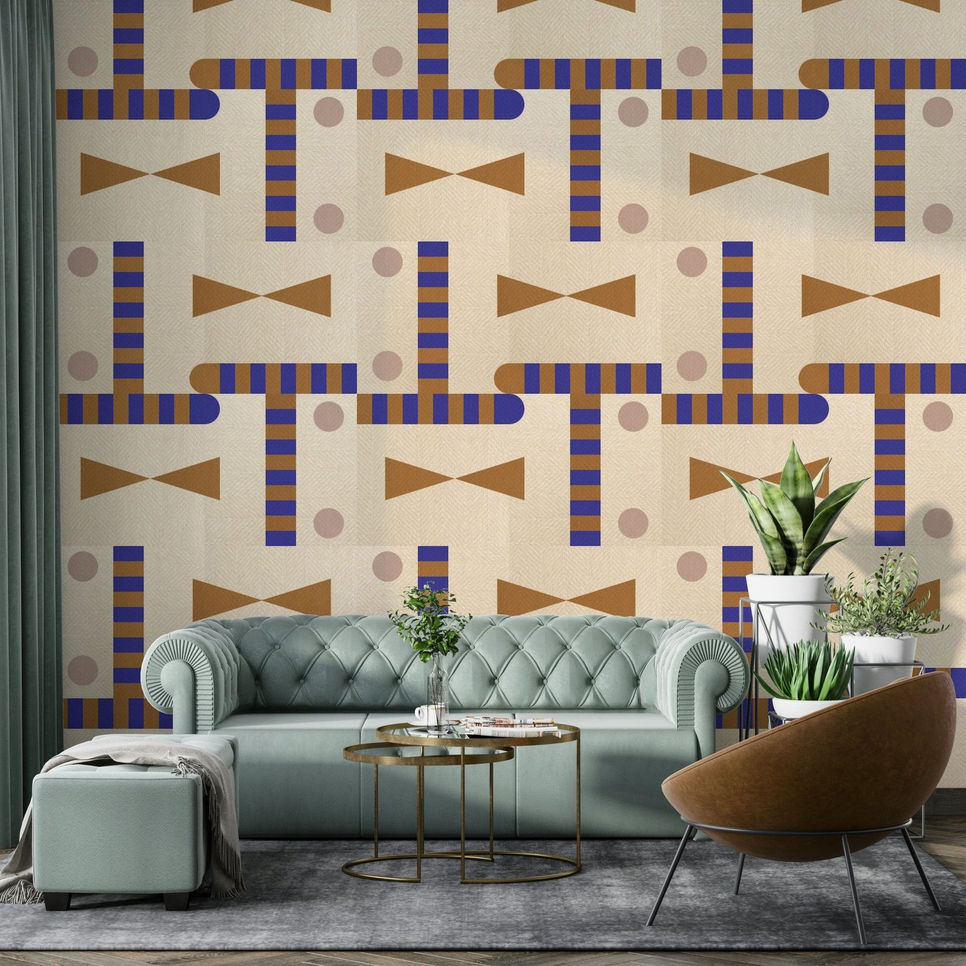 Perfect for living room walls

