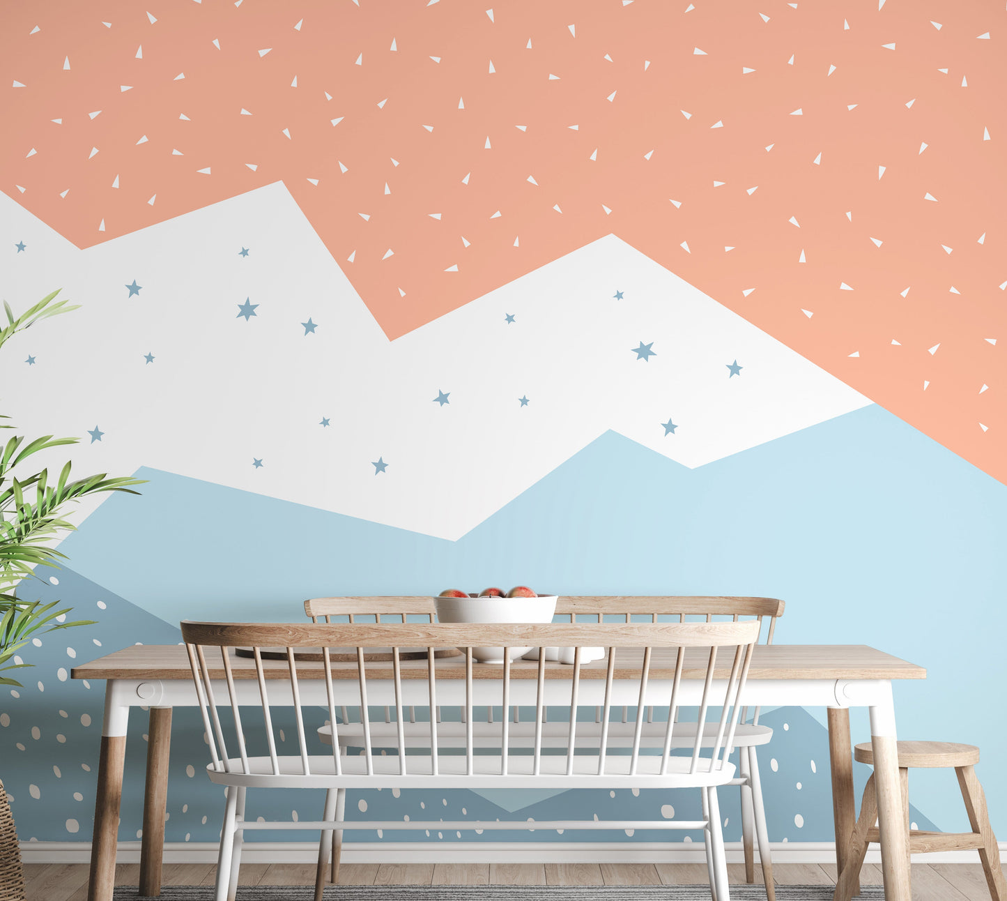 Colorful mountain wallpaper