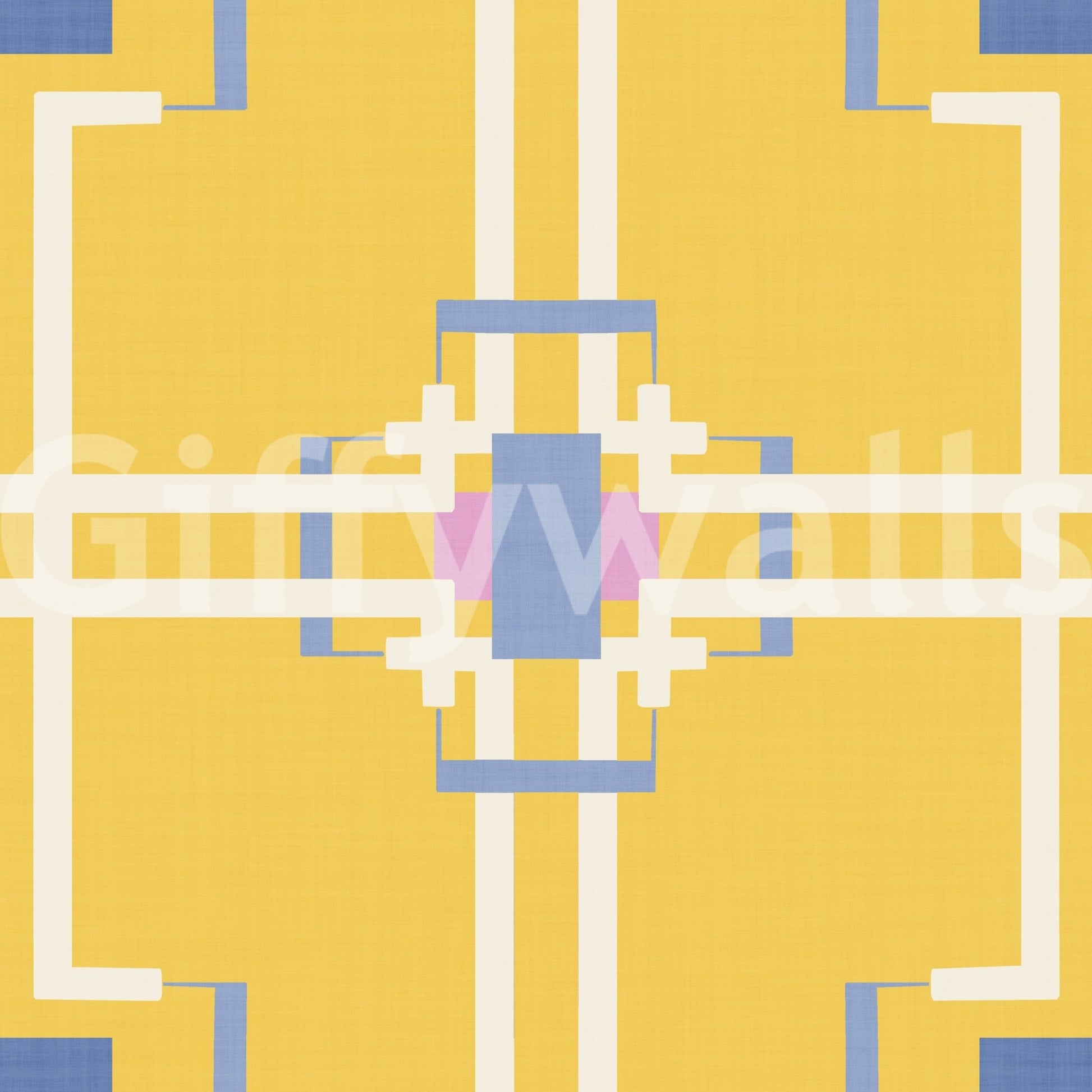 Bright and stimulating wall art.

