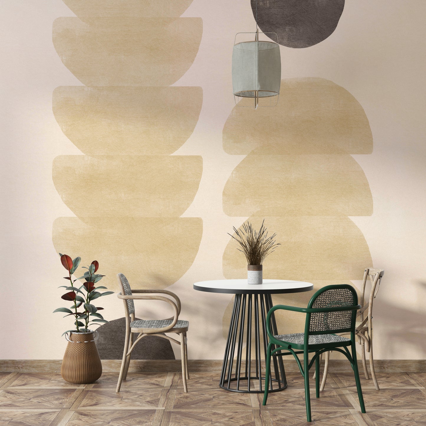 Minimalist Zen wallpaper for walls

