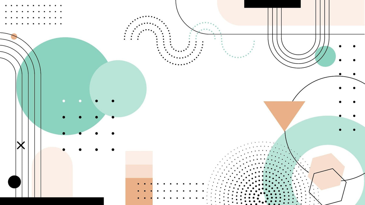 Geometric Shapes Wallpaper Murals in your room