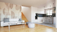 Wallpaper for walls with a sophisticated, abstract design


