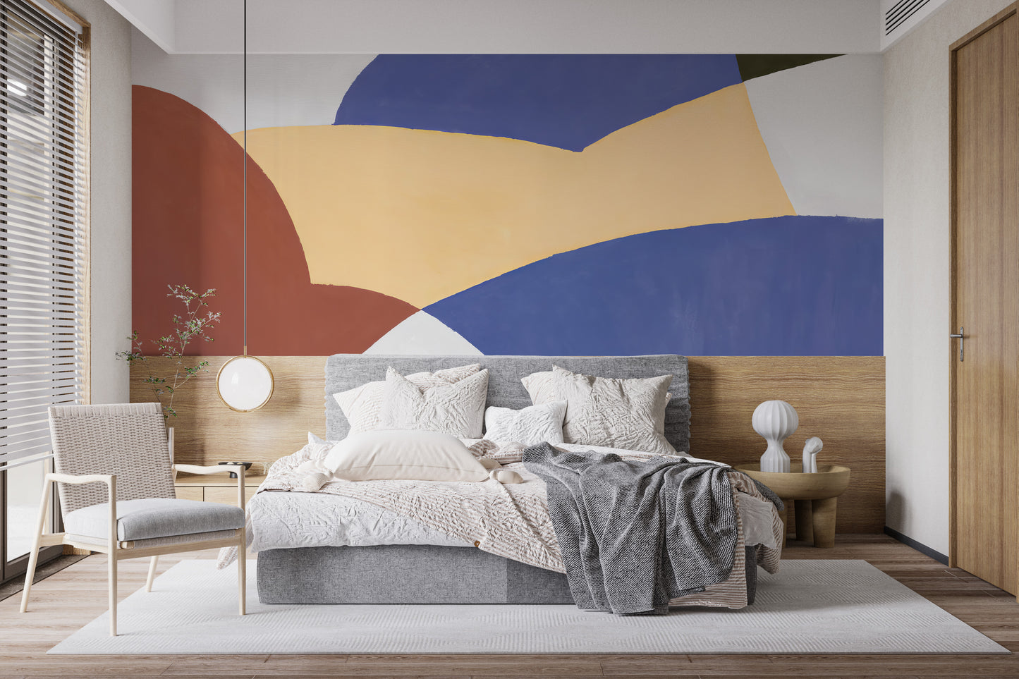 Artistic Vivid Watercolor Wall Mural - Giffywalls