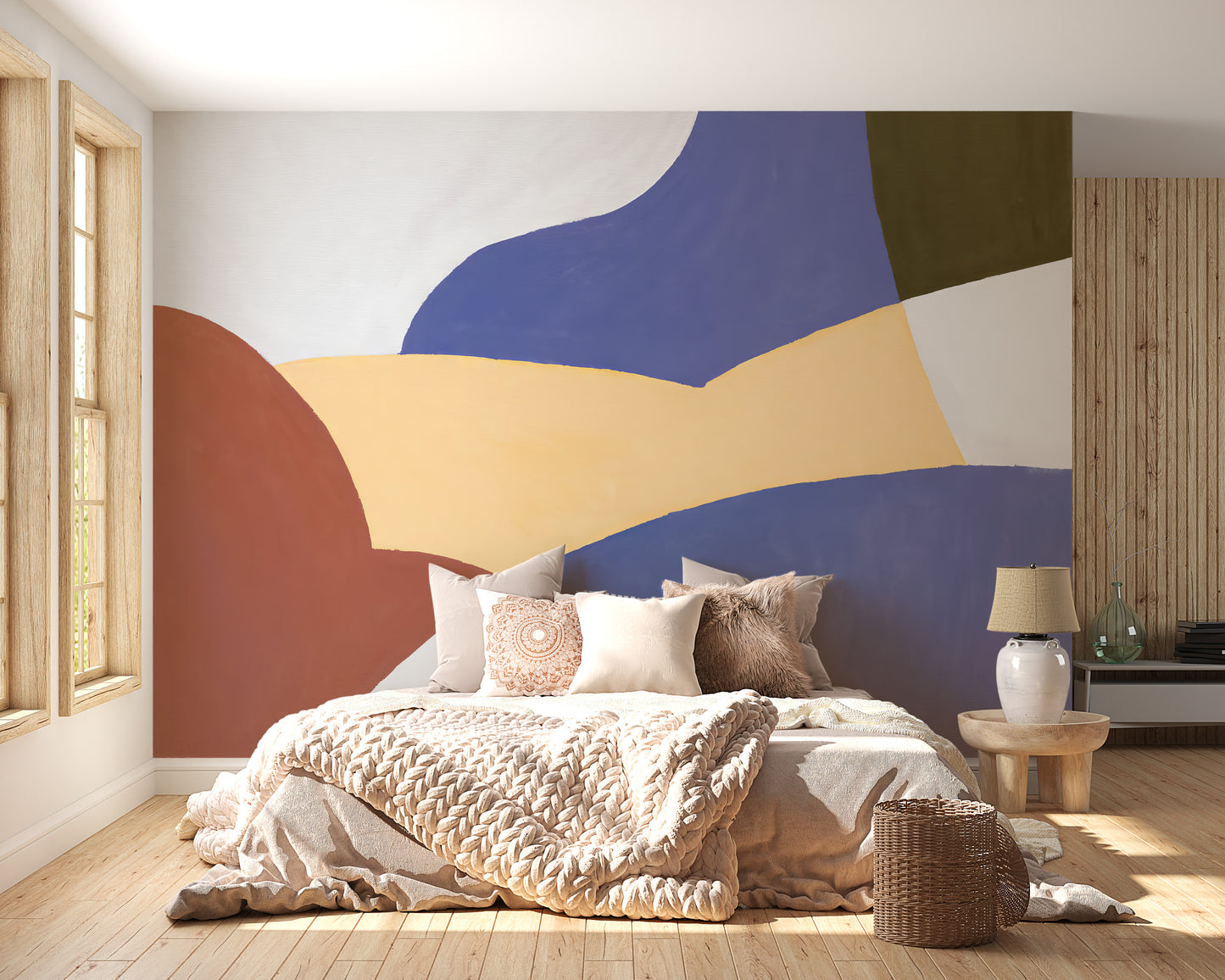 Artistic Vivid Watercolor Wall Mural - Giffywalls