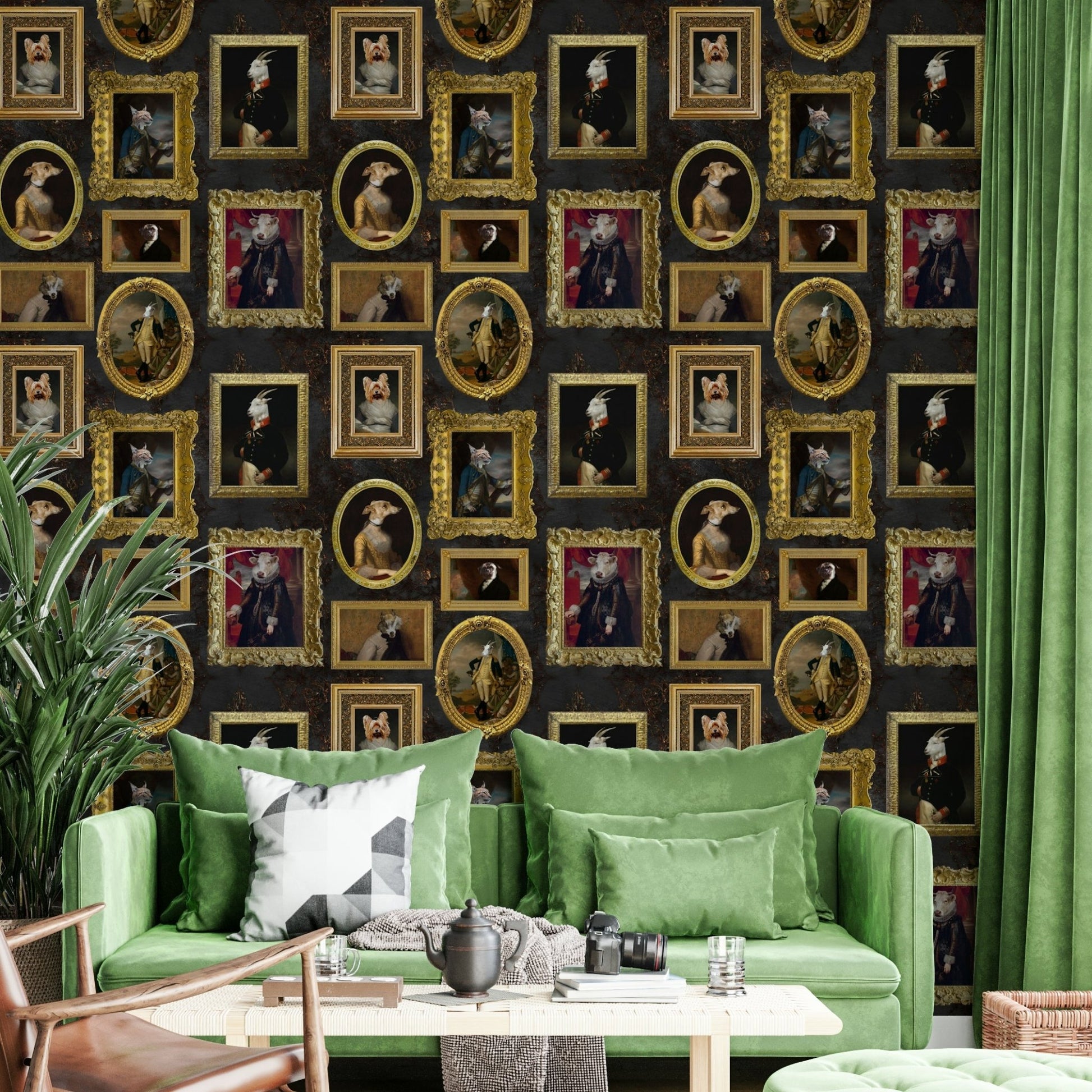 Design with a blend of opulence and whimsy.

