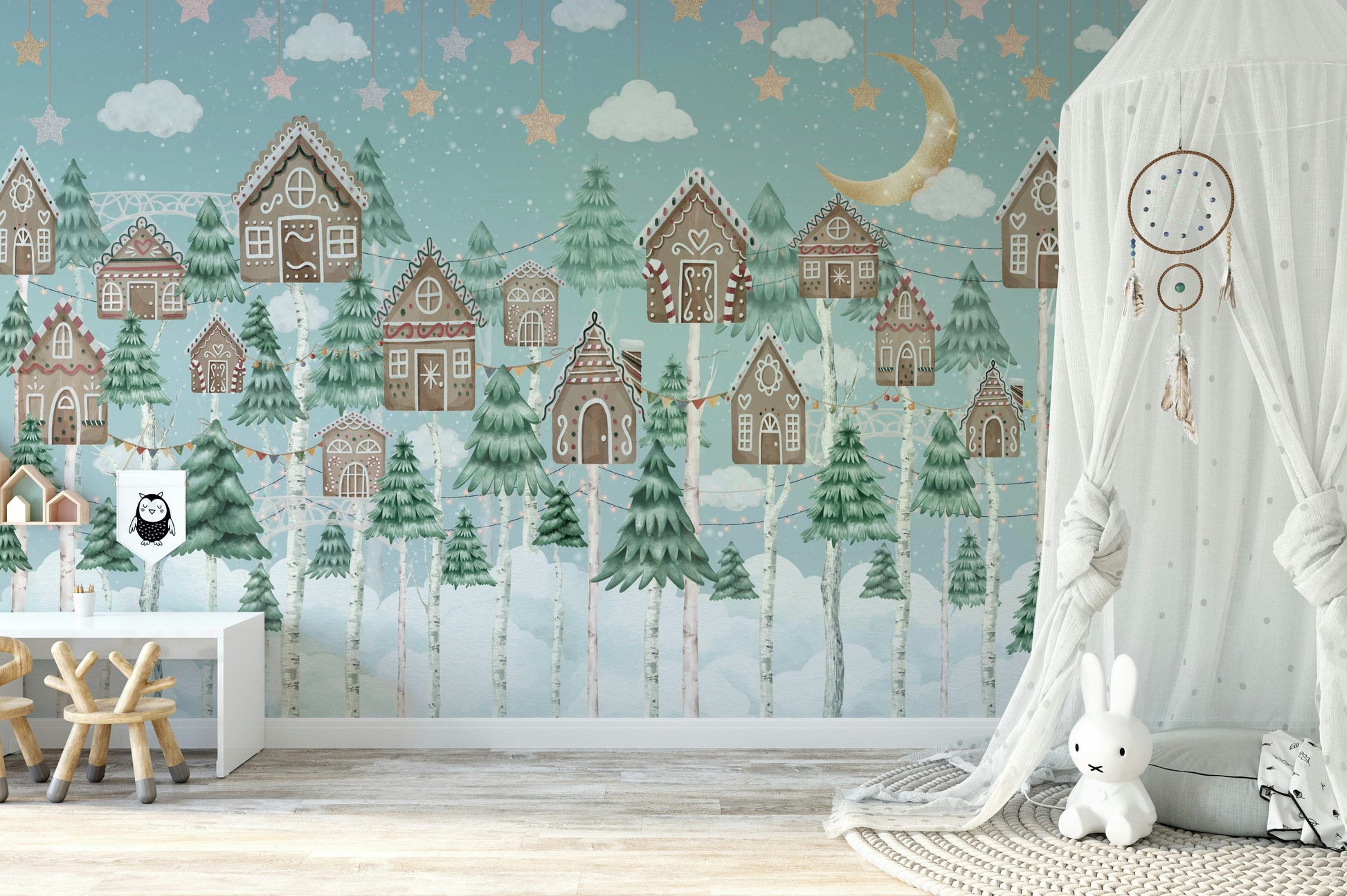 The design has a beautiful, artistic aesthetic.

