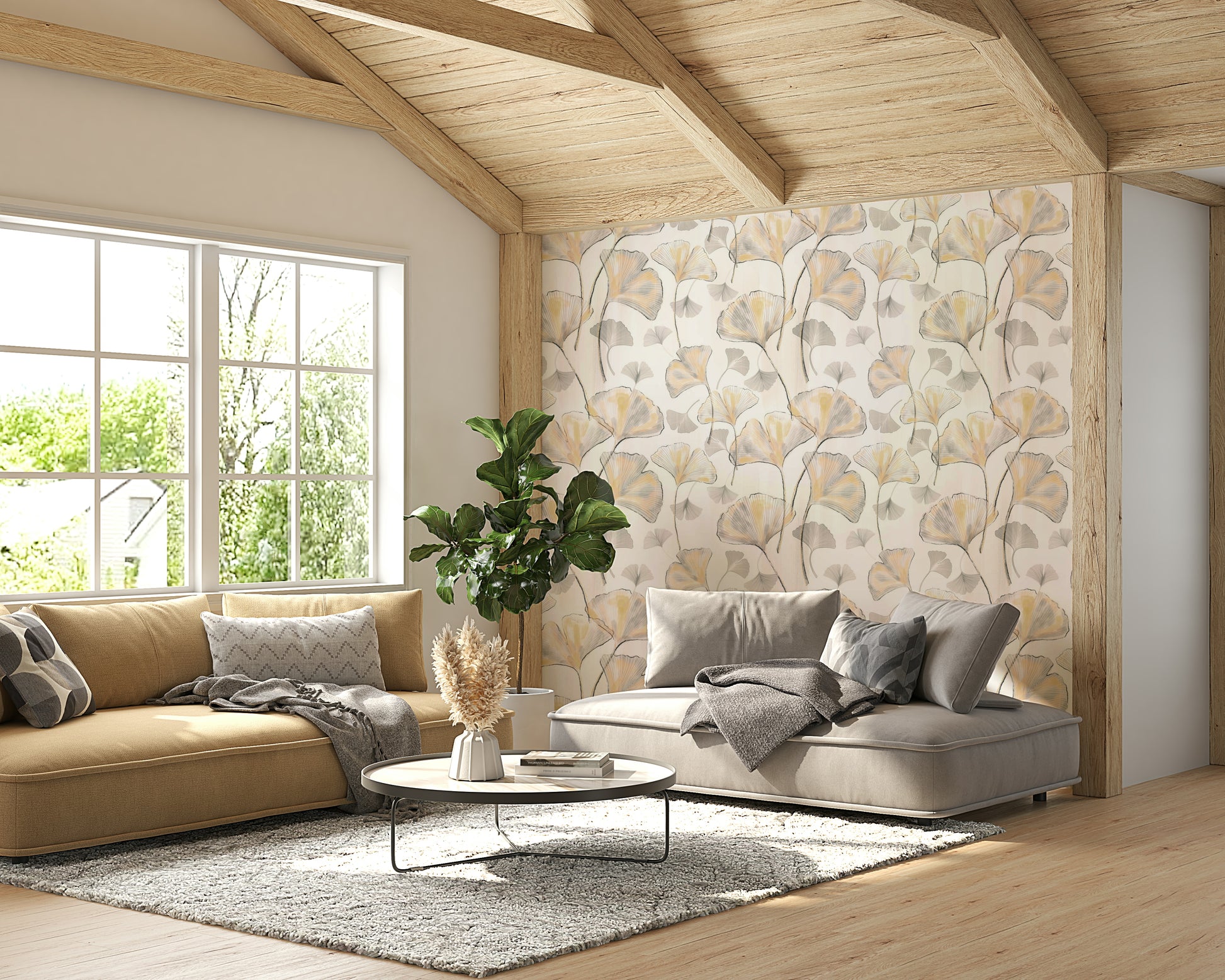 The design has a beautiful, elegant look.

