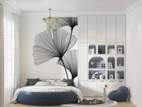 Ginkgo Line Wall Mural