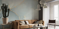 Grey Alcohol Ink Art Wallpaper Mural - Giffywalls