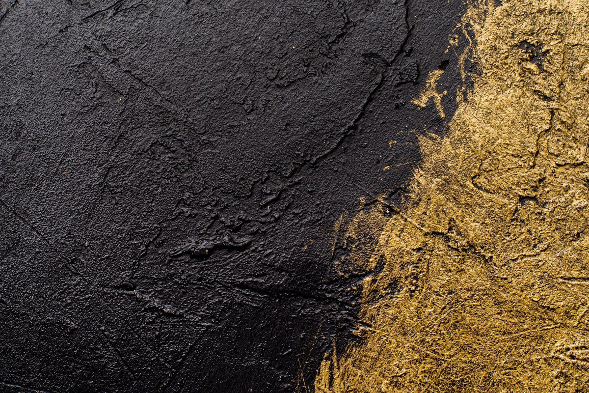 Textured Dual Tone Gold Wallpaper Mural in your room