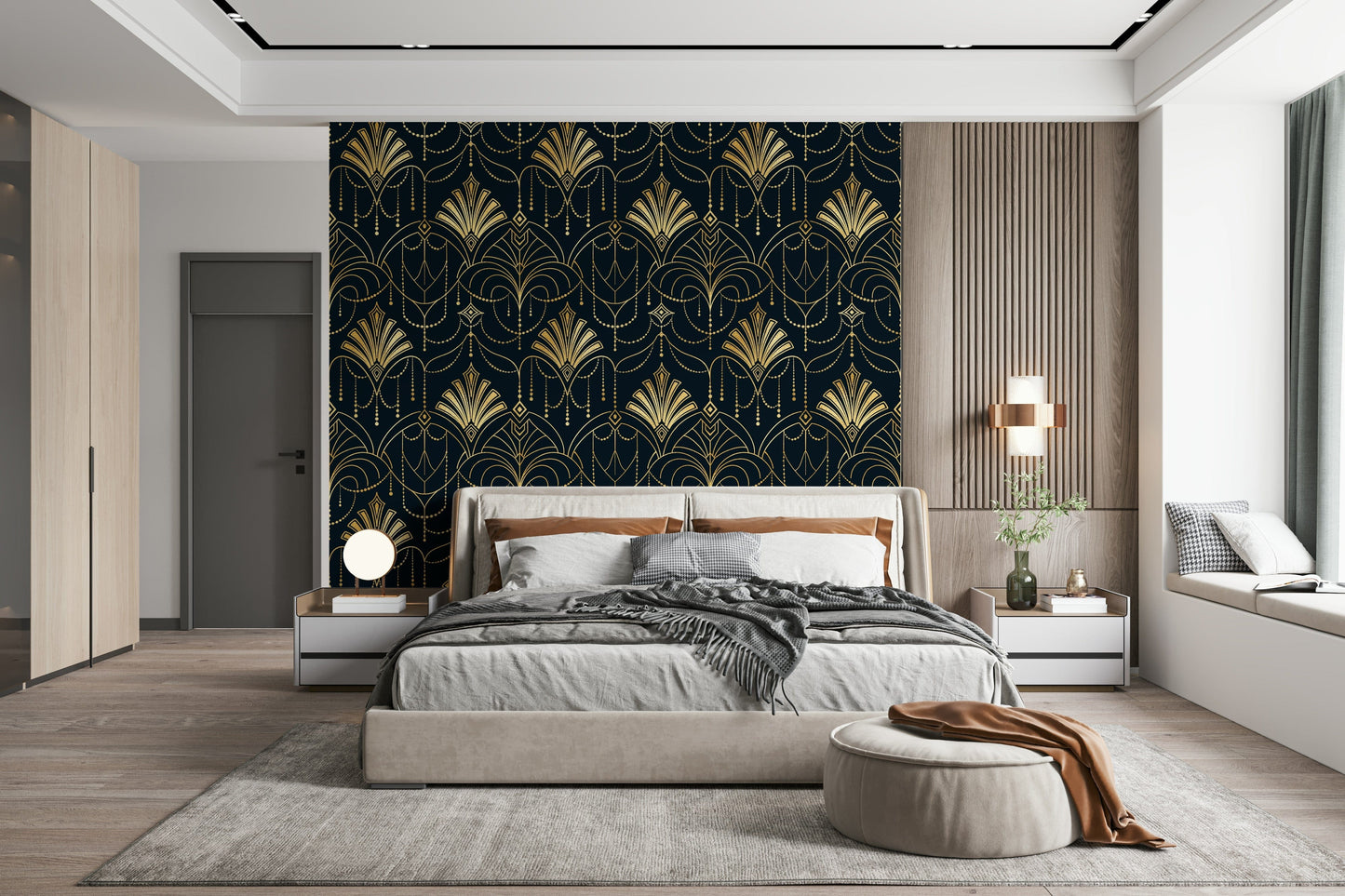 Art Deco Opulence Wallpaper⁠