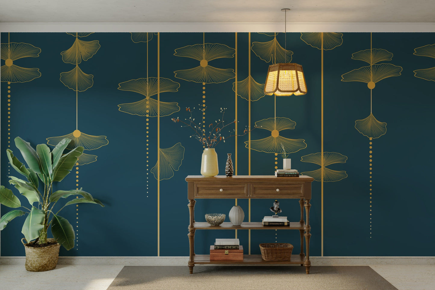 The image feels peaceful and restful.

