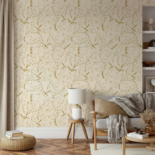 Subtle Summer Meadow gentle wallpaper