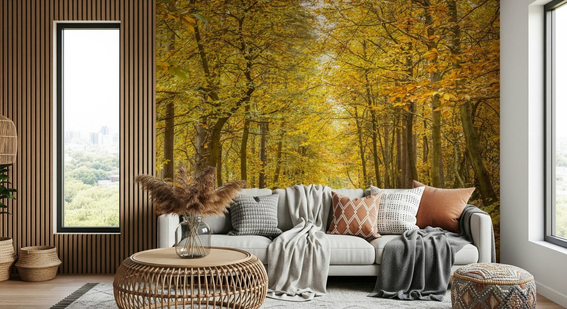 Inviting Golden Canopy Trail canopy and path image for serene golden spaces.
