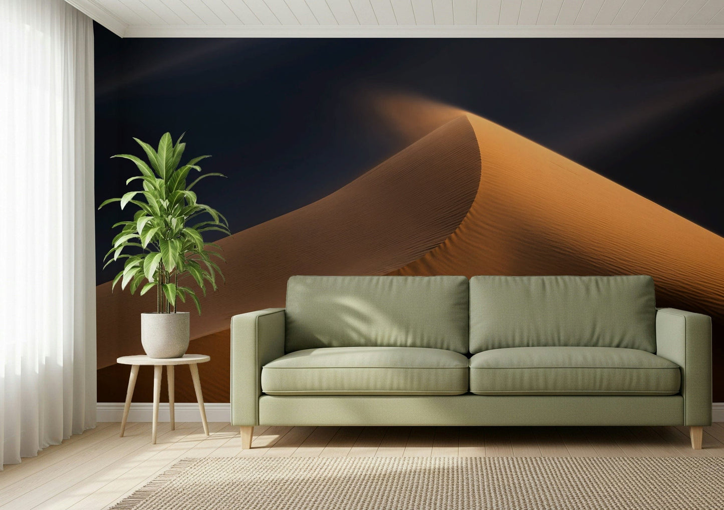 Serene Desert Rise Wall Mural -2330298