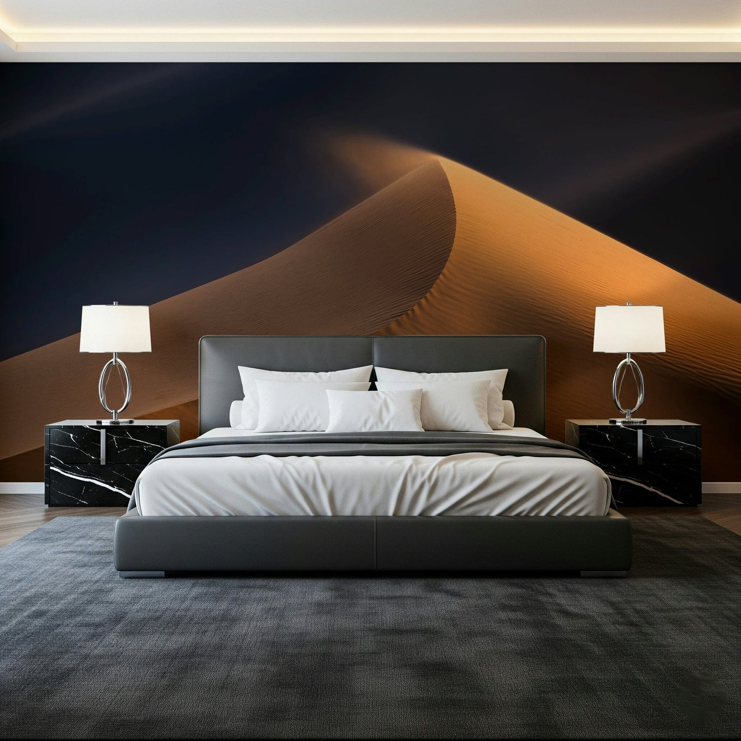 Serene Desert Rise Wall Mural -2330298