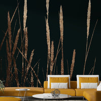 A sense of openness and tranquility on a wall.
