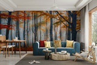 The design has a very polished and luxurious effect on the space.

