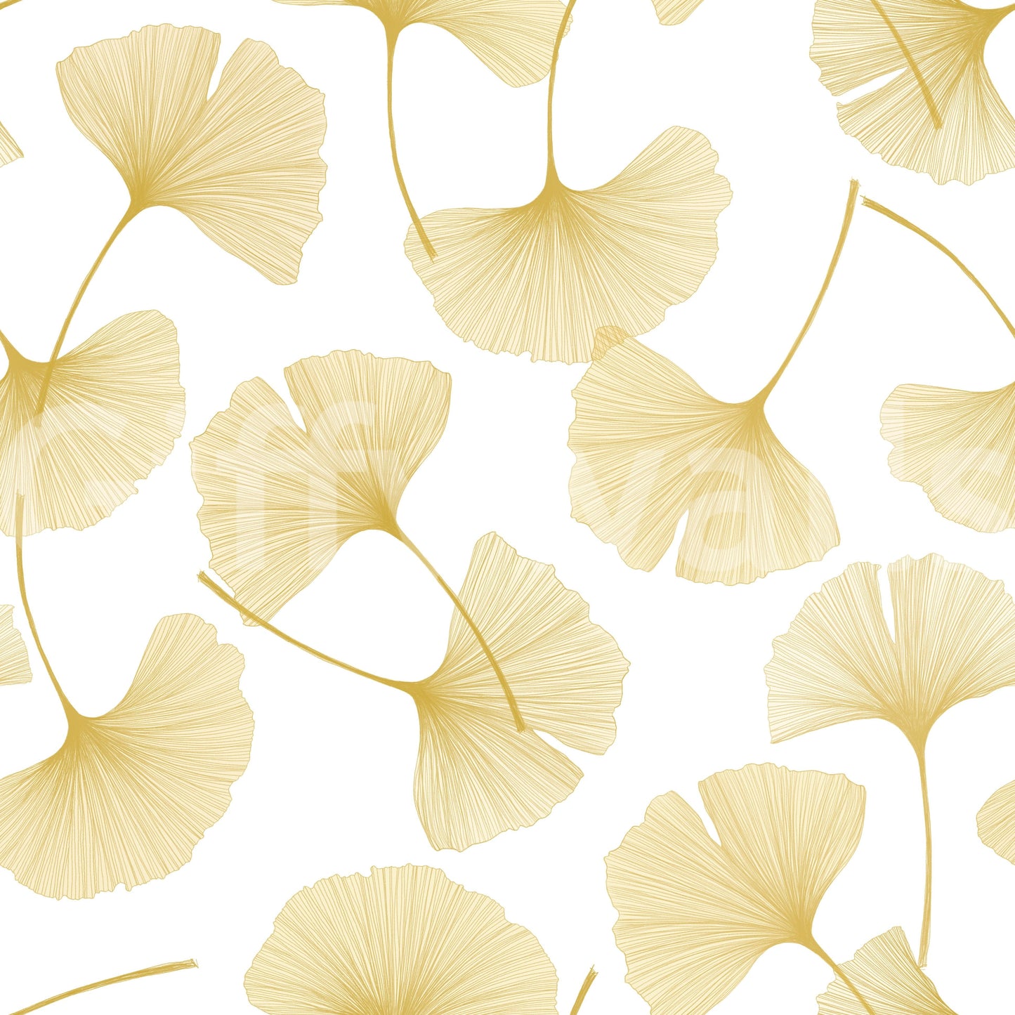 Golden Ginkgo Breeze Wallpaper⁠