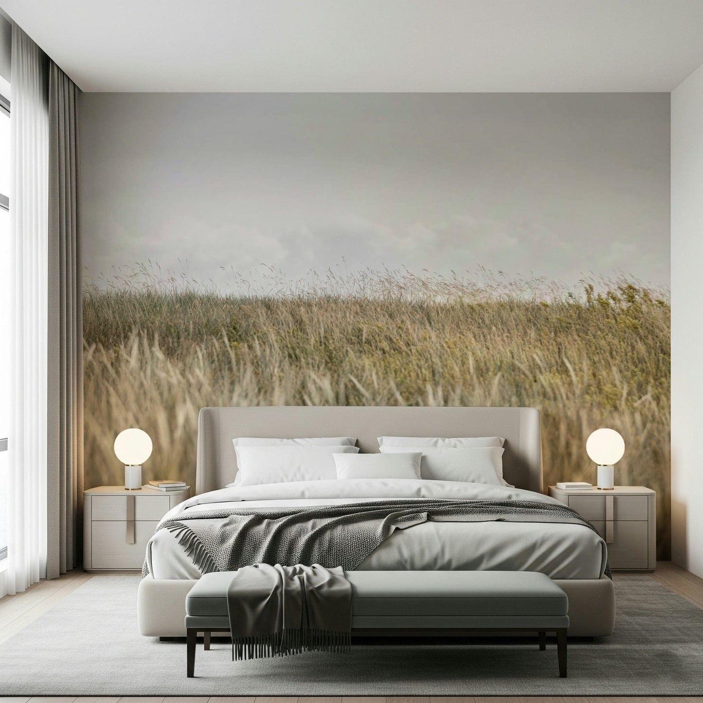Golden Meadow Wall Mural -2658151