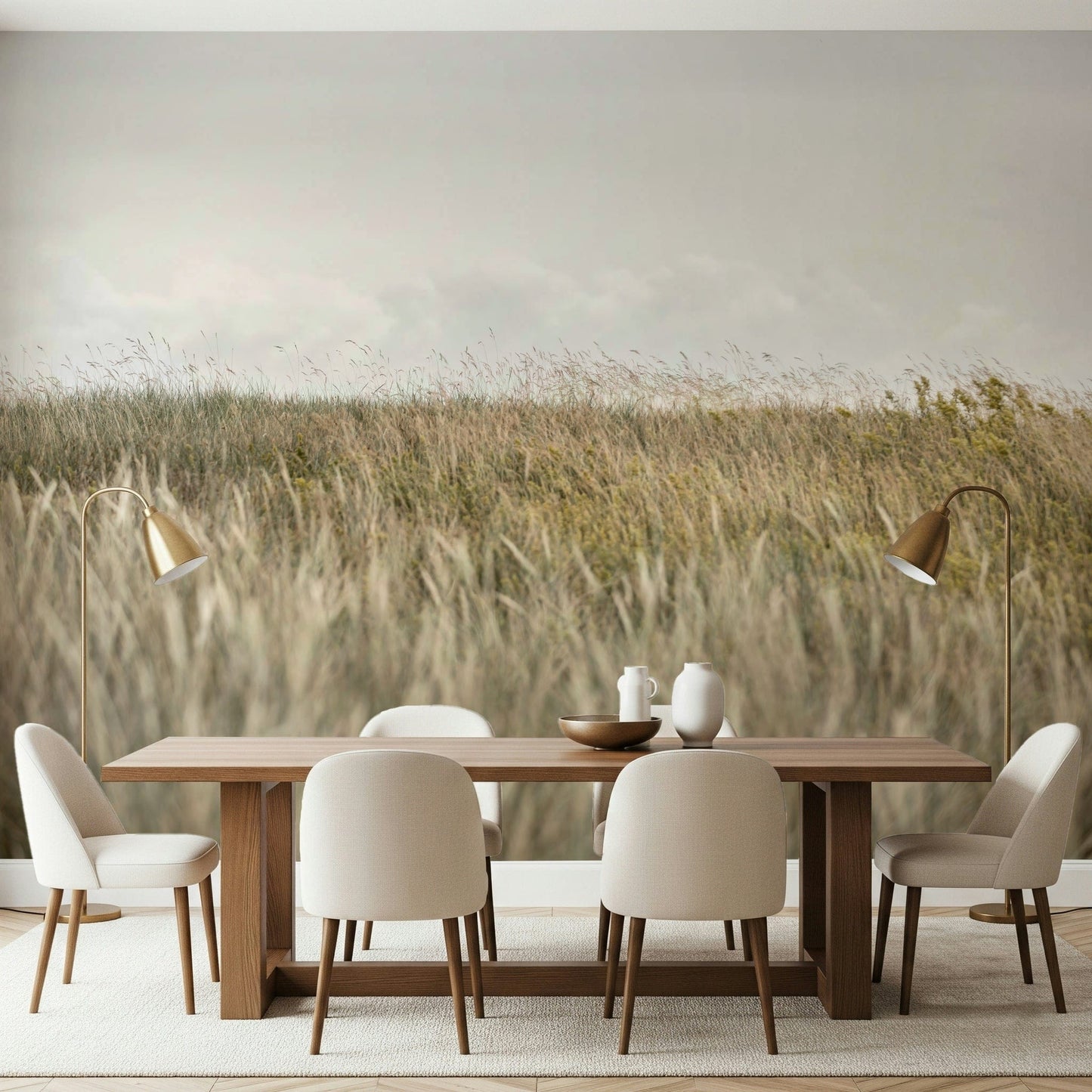 Golden Meadow Wall Mural -2658151