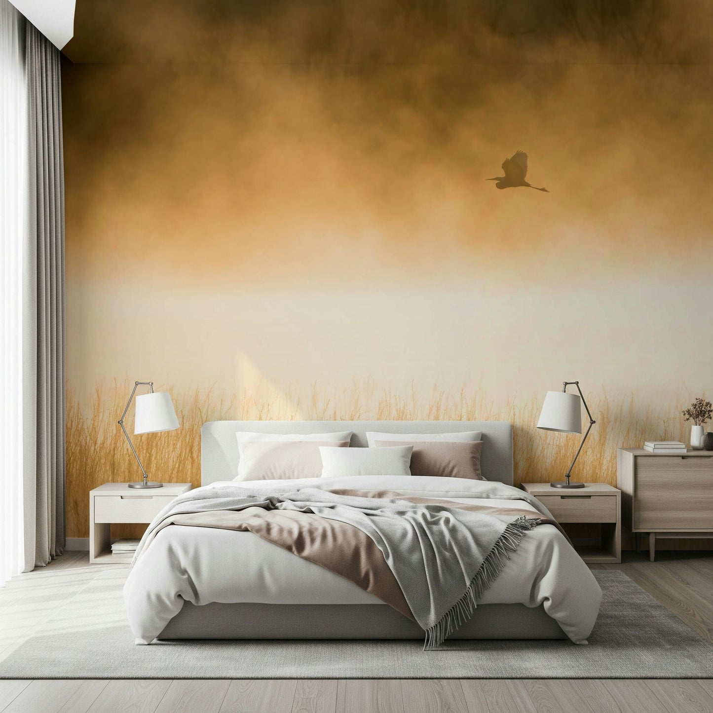 Golden Hour Flight Wall Mural -2227022