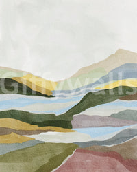 Natural warm wallpaper design

