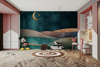 A seamless pattern for a living room or bedroom.

