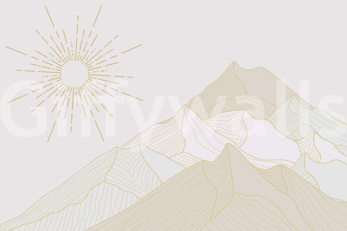 The style is painterly or a soft-focus photograph.

