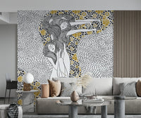 Golden Reverie Wall Mural