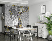 Golden Reverie Wall Mural