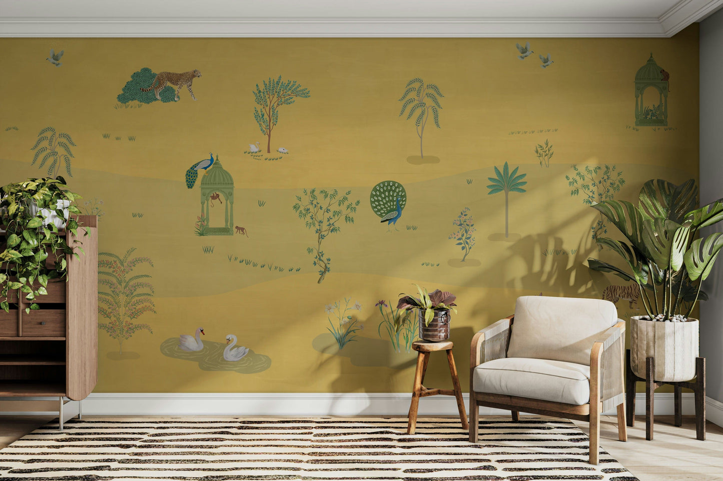 The design has a beautiful, natural aesthetic.

